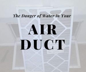 Water in Air Duct