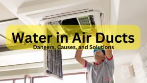 water in air ducts