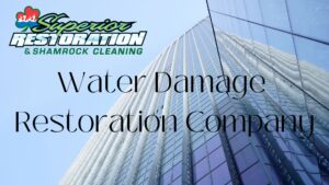 water damage restoration company