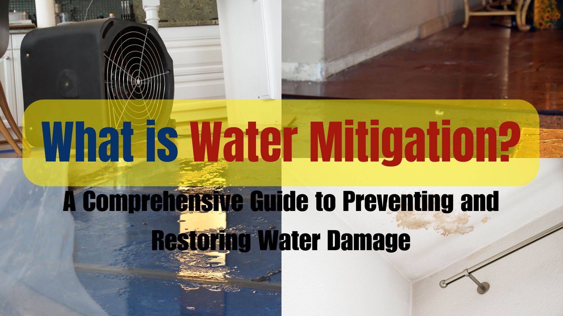 what is water mitigation